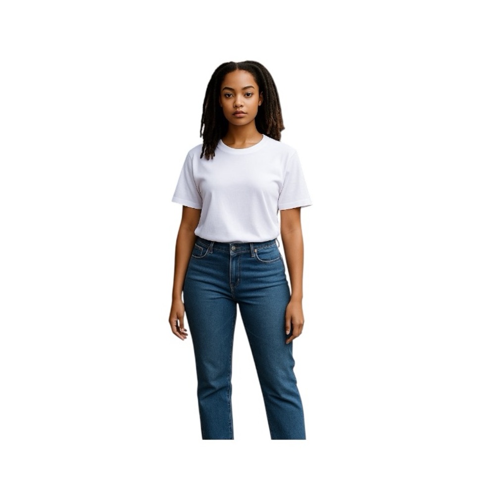 New Directions Blue Girlfriend Jeans Classic Style